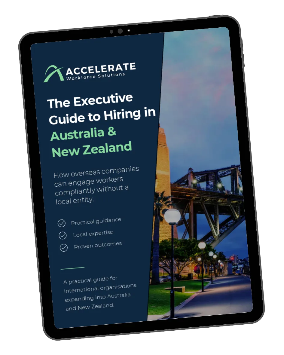 The Executive Guide to Hiring in Australia & New Zealand