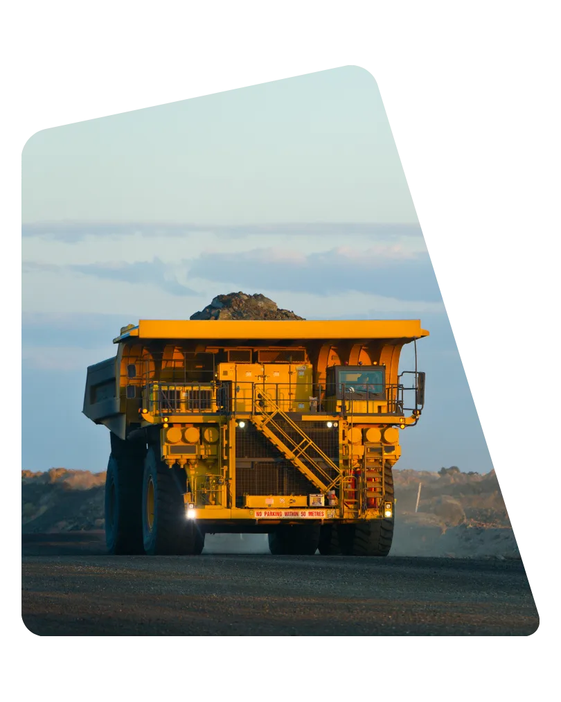 Open pit mining operation in regional Australia