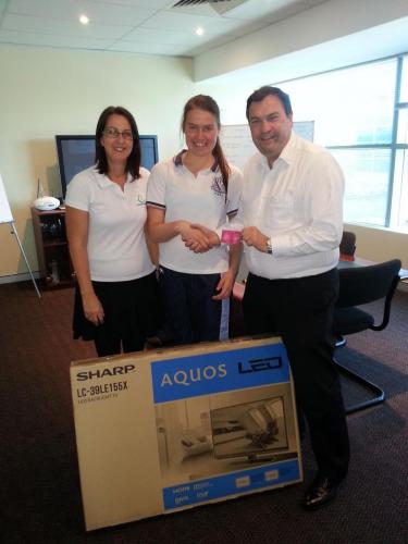 Furthest Rower - Ladies - Emily Michell