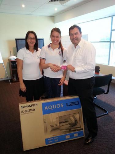 TV winner - Emily Michell